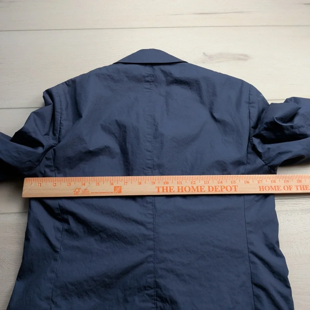 Rag & Bone Blazer Mens 36 Half Lined Modern Cotton Lightweight Navy Blue Jacket